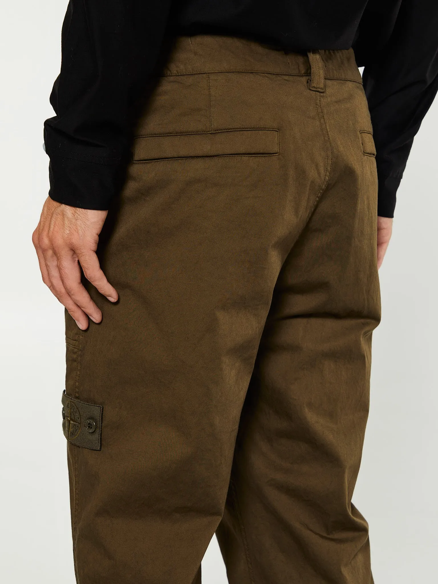 337F6 Pantalone Ghost Regular Pants in Military Green