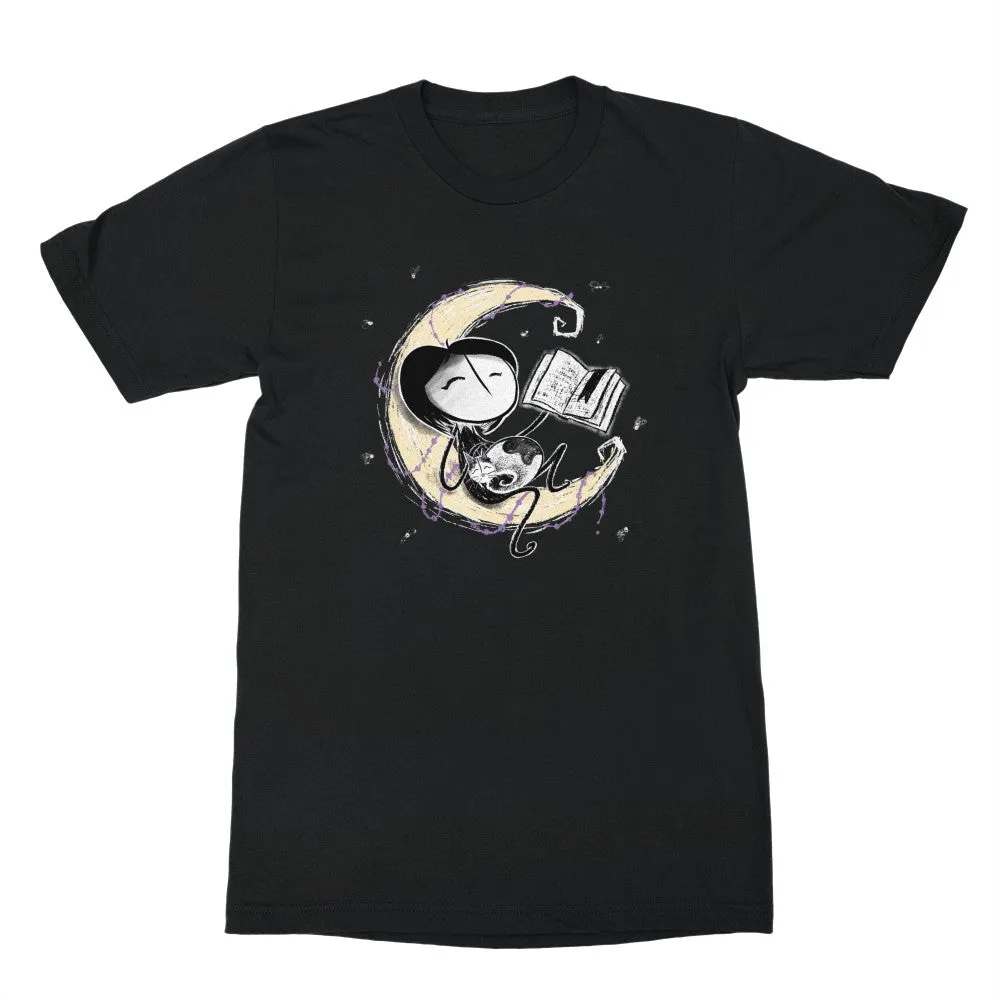 a bit late Moon Storytime Unisex Tee