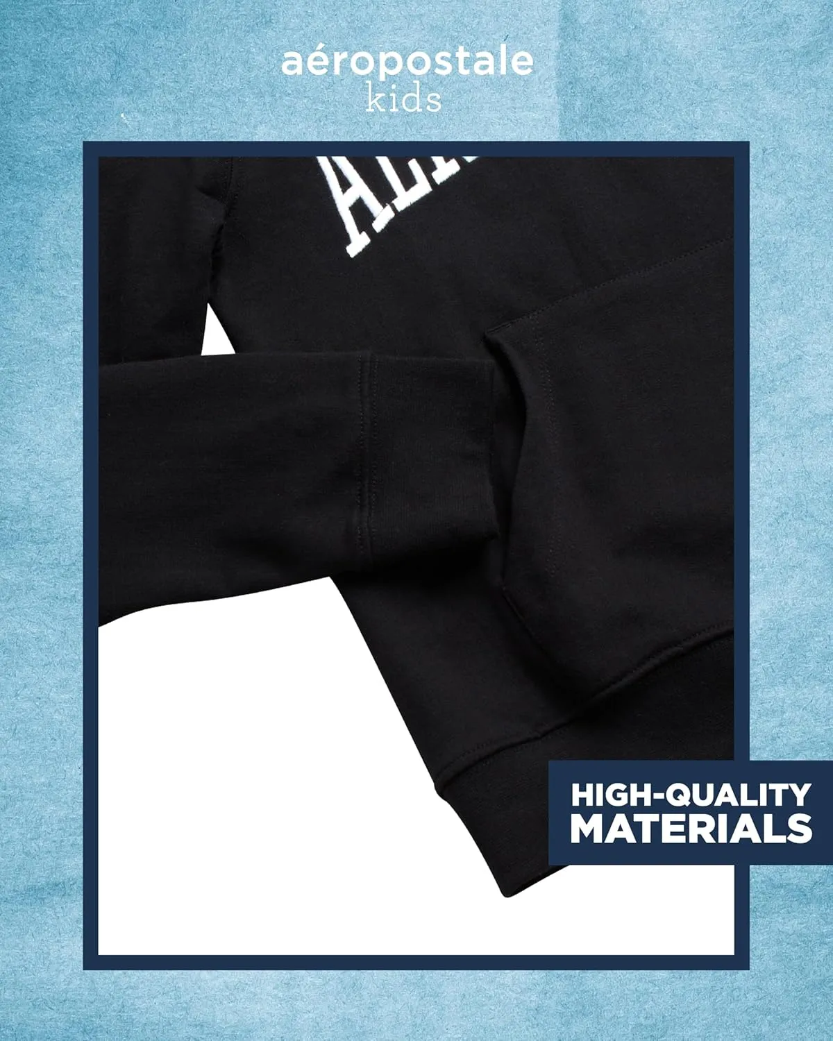 AEROPOSTALE Boys Sweatsuit Set - 2 Piece Fleece Pullover Hoodie Sweatshirt and Jogger Sweatpants - Boys Activewear Set (8-16)