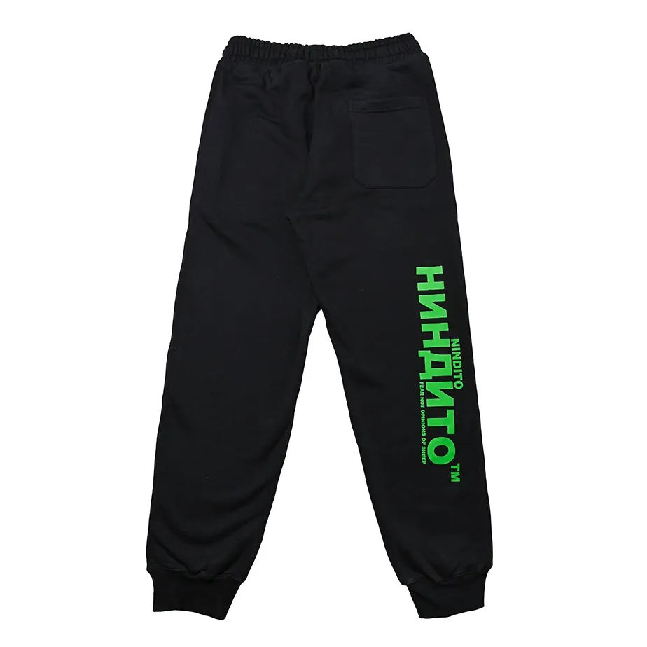AGLXY x NINDITO Jogger Pants - Black