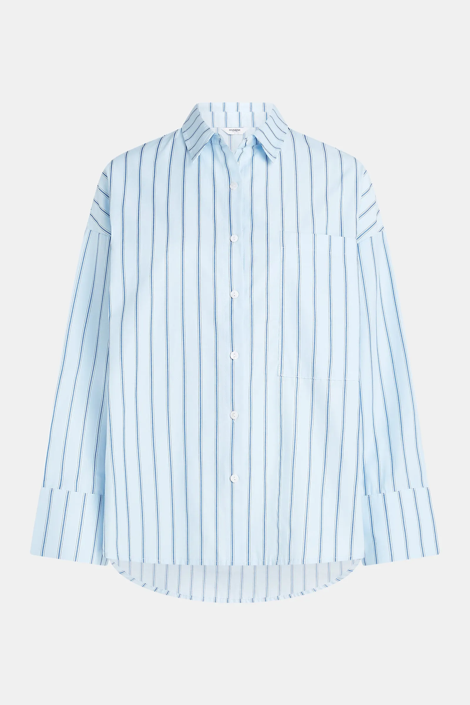 BLOUSE (S25C250) BLUEISH