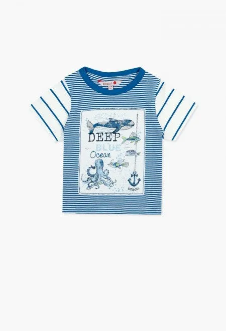 Boboli Tee - Deep Blue