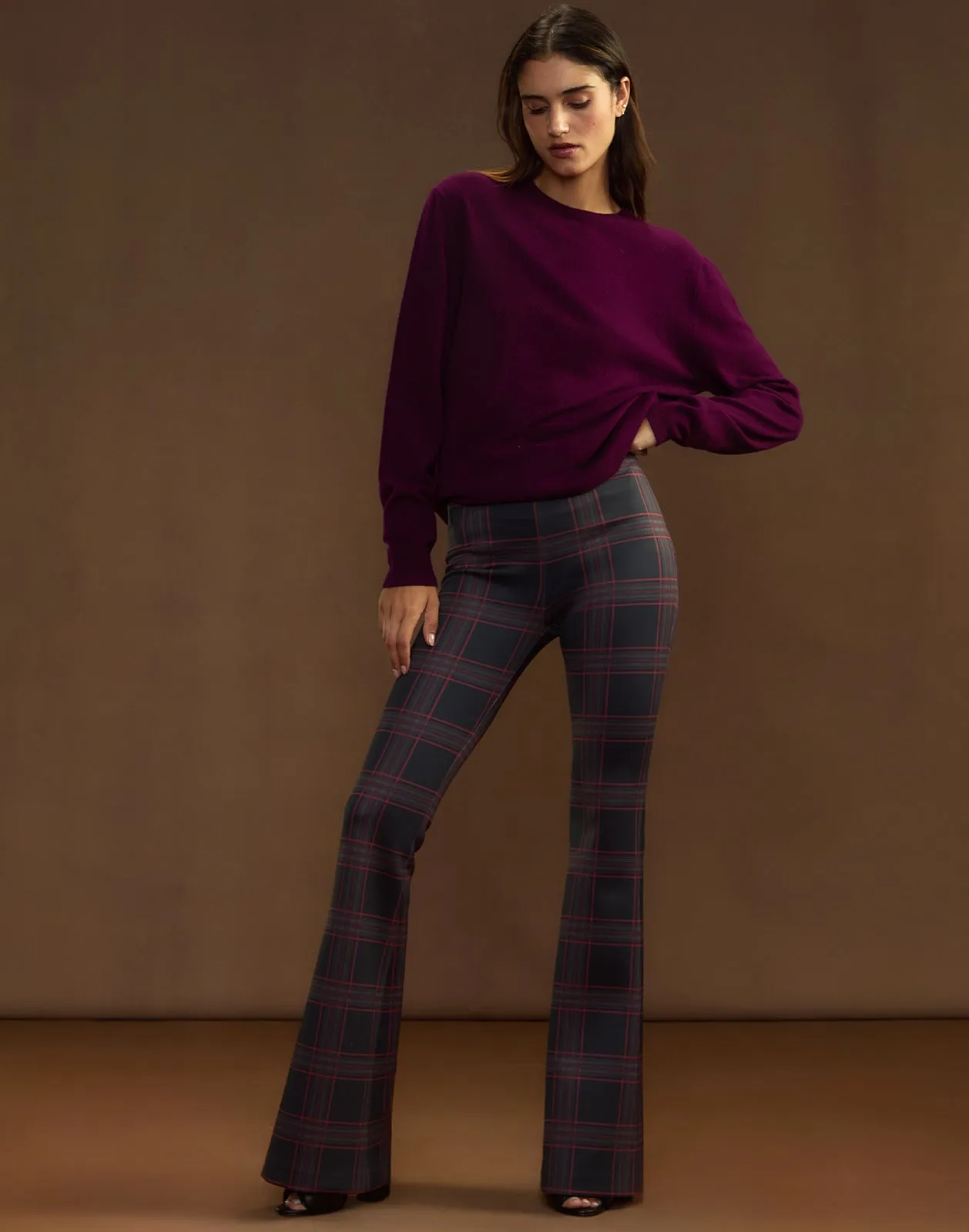 Bonded Fit and Flare Pant