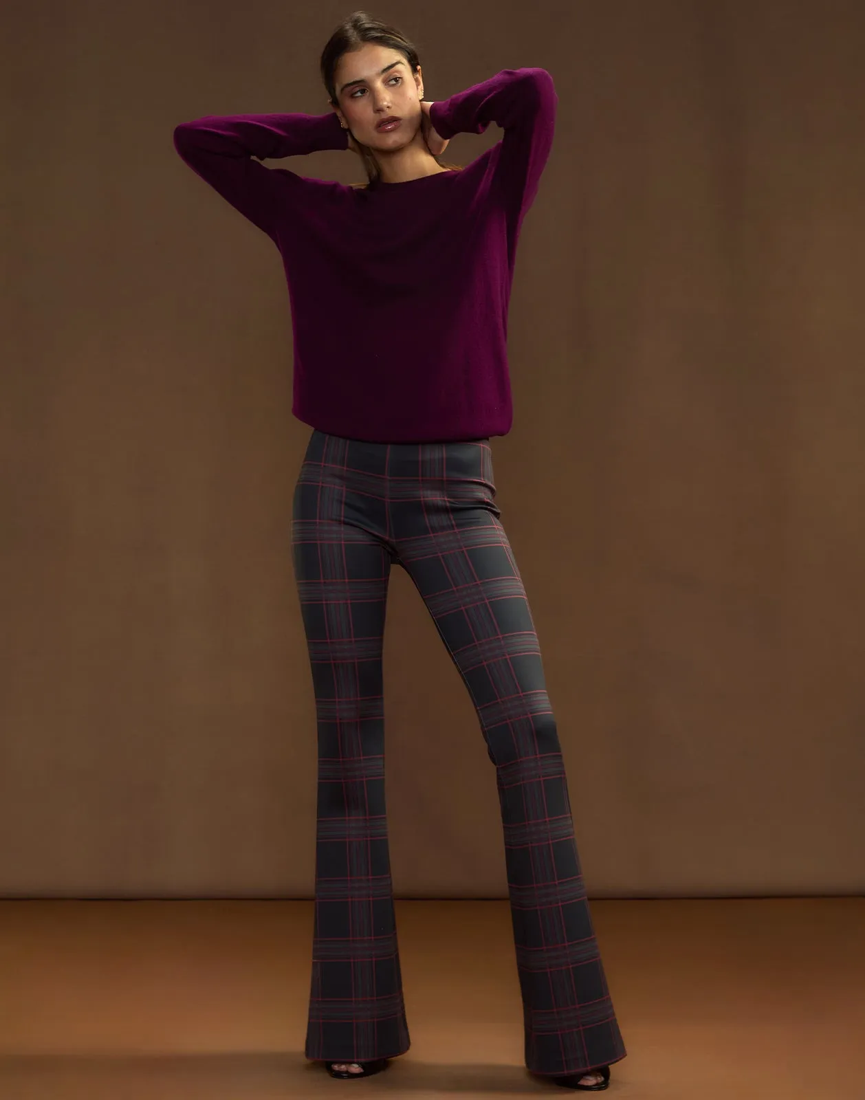 Bonded Fit and Flare Pant