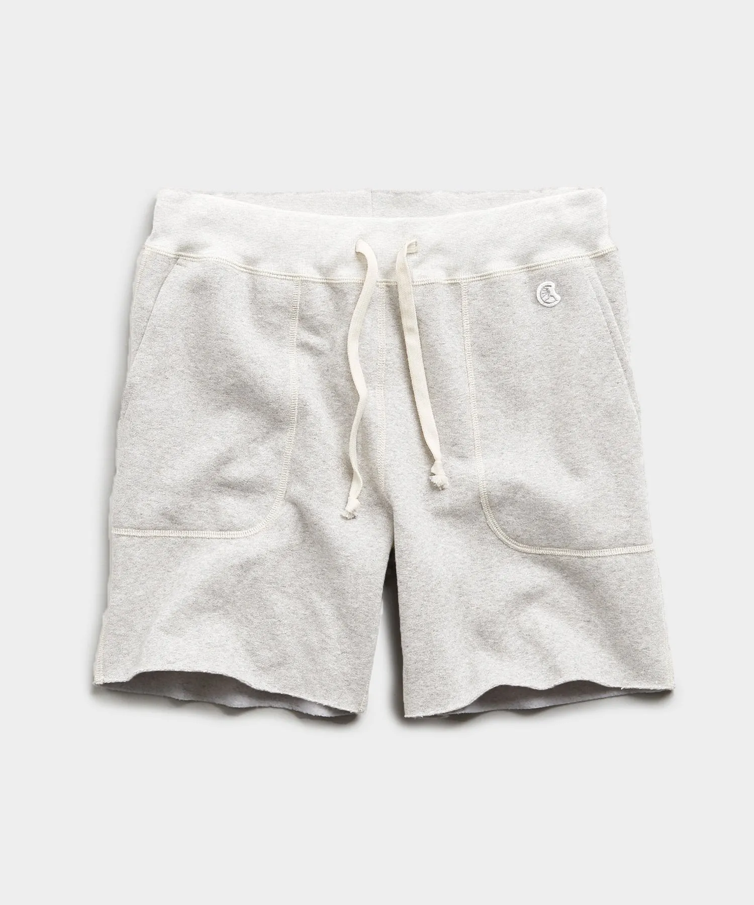 Champion Cut Off Sweatshort in Eggshell Mix