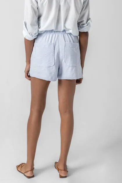 Faux Fly Short | Sky