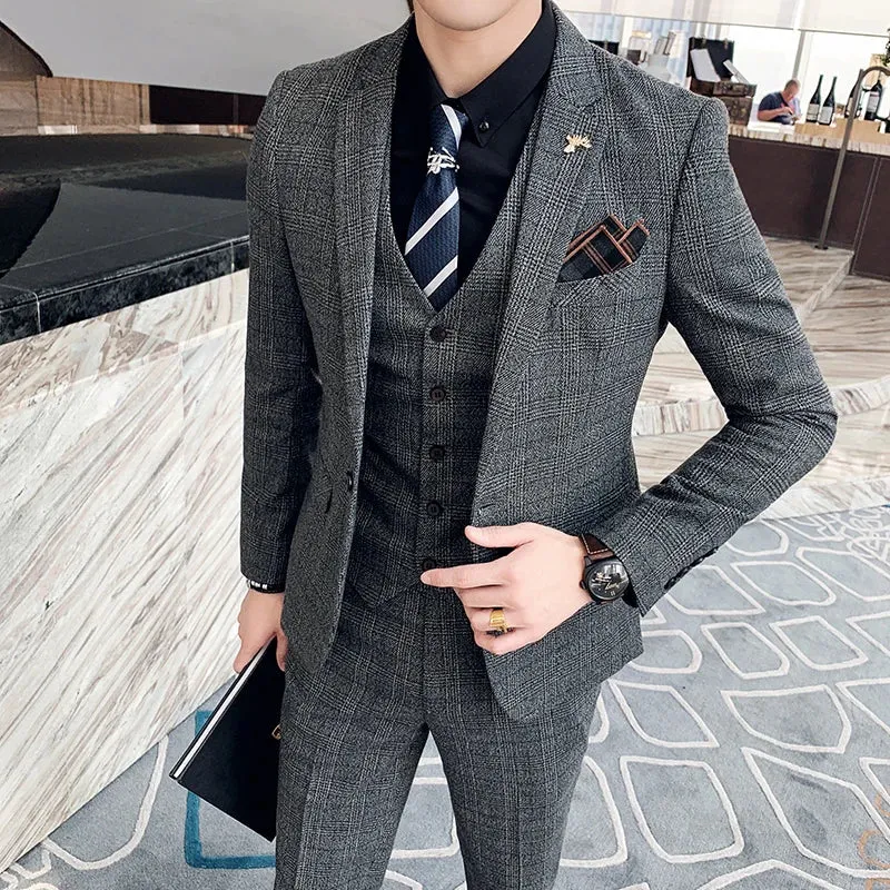 Grant - Chic Three-Piece Suit