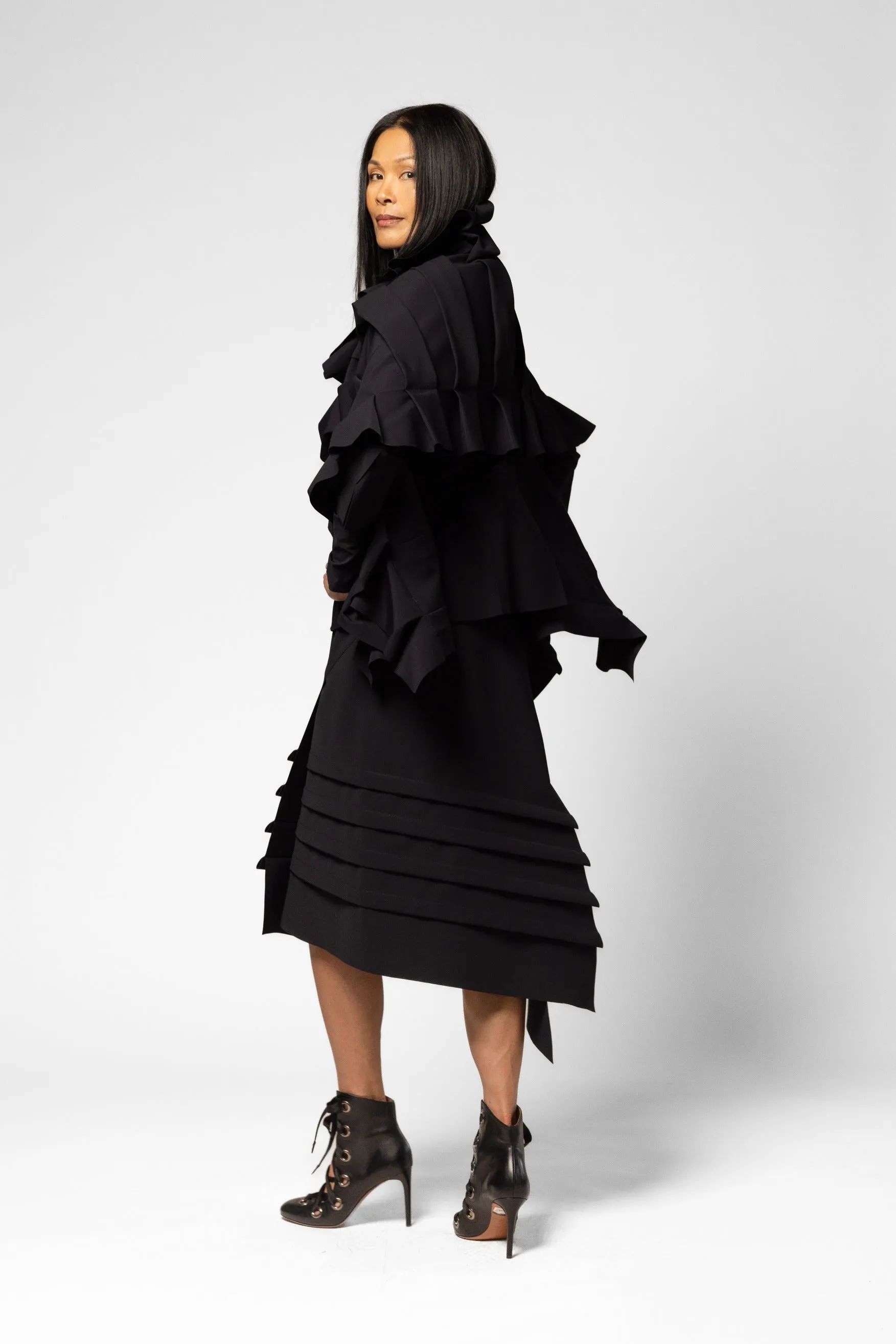Hibiki Skirt - Black