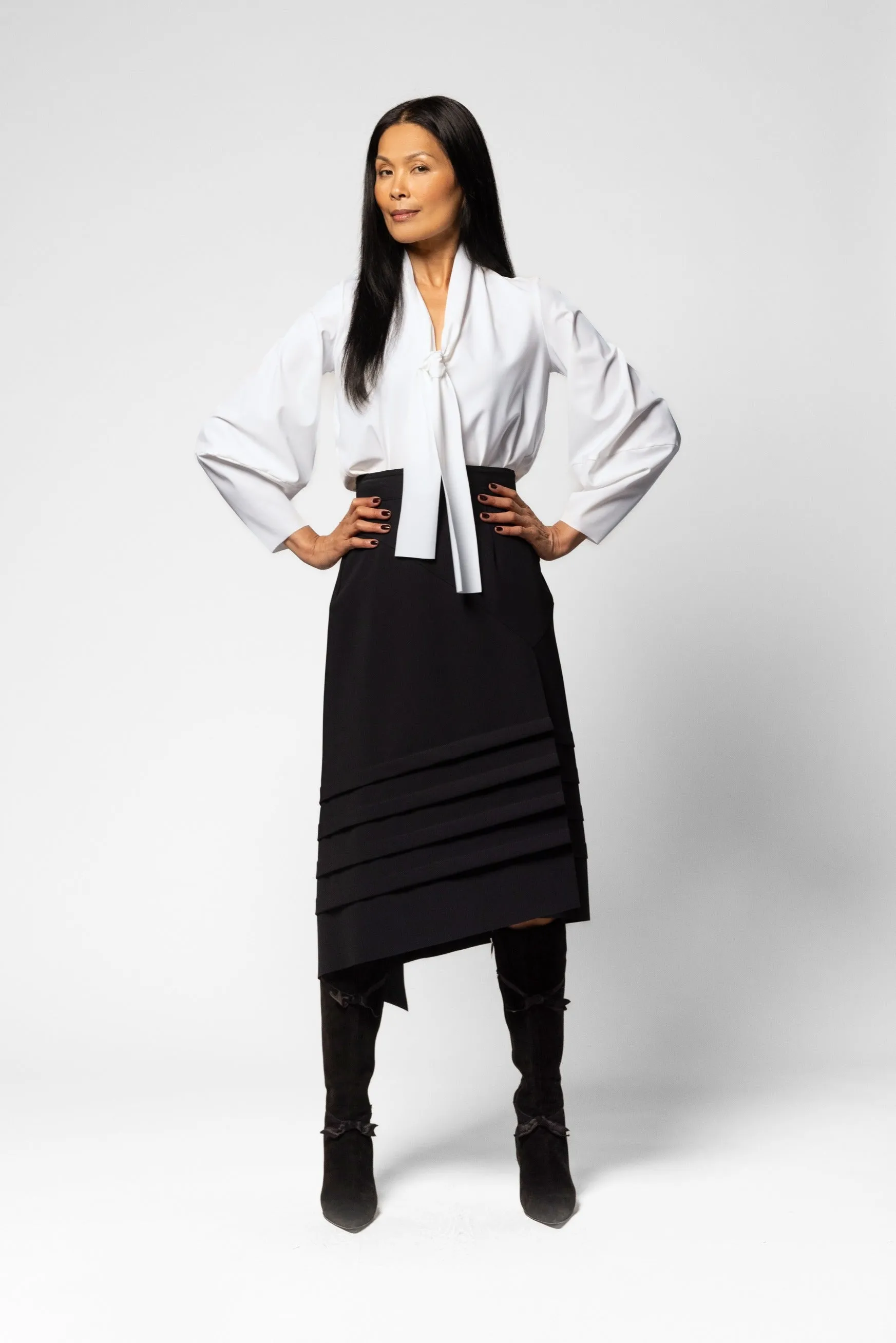 Hibiki Skirt - Black