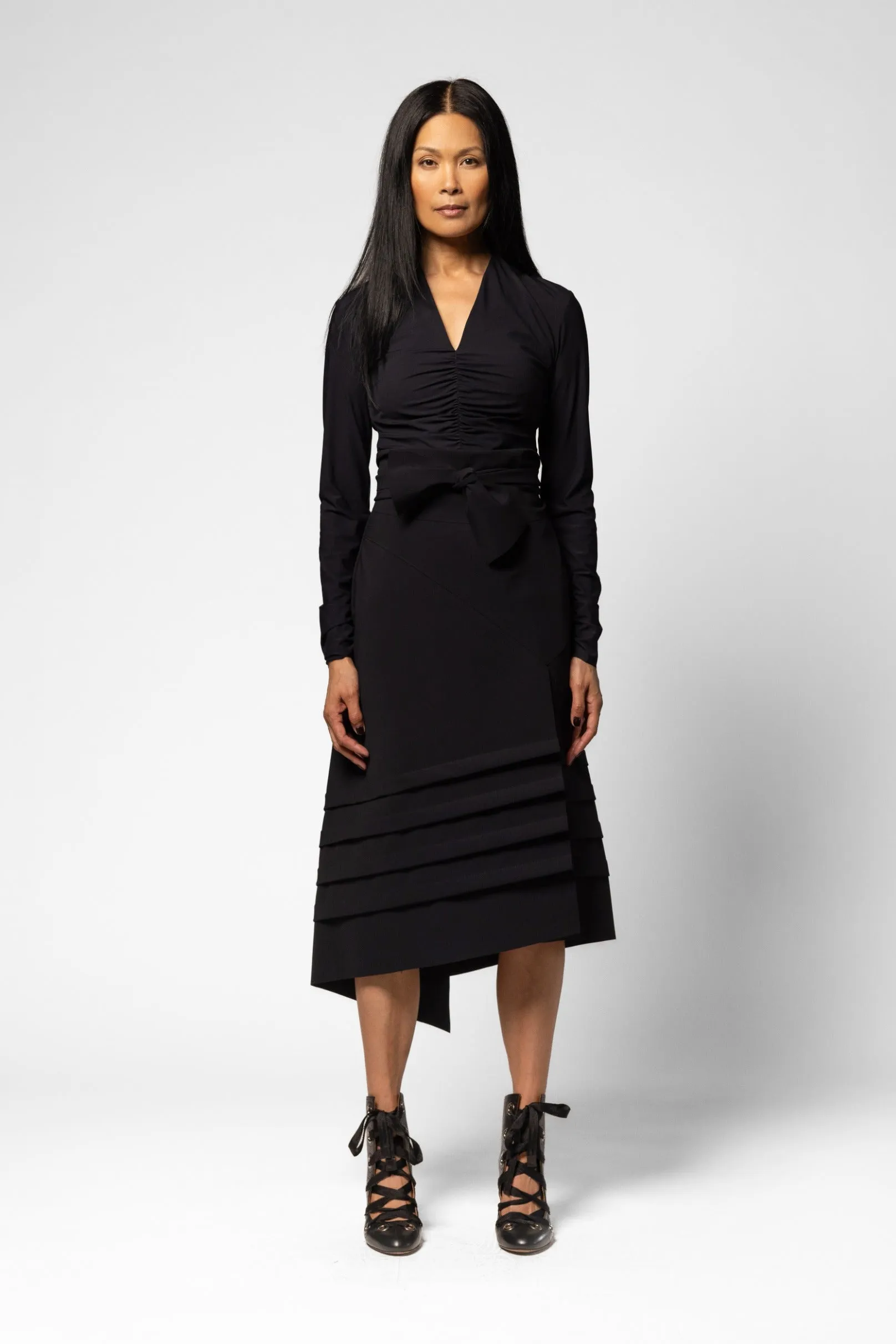 Hibiki Skirt - Black