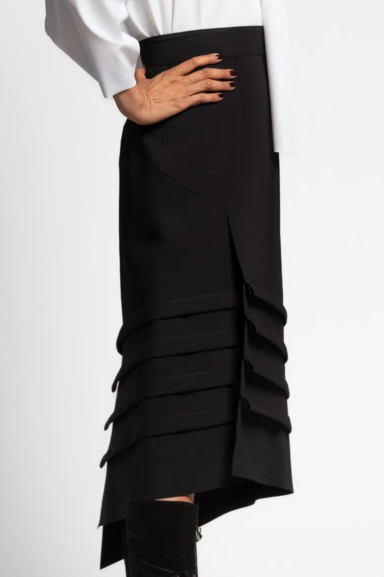 Hibiki Skirt - Black