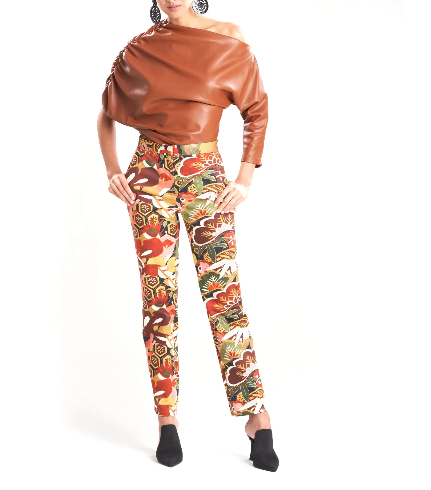 Ikebana Pants Carnelian