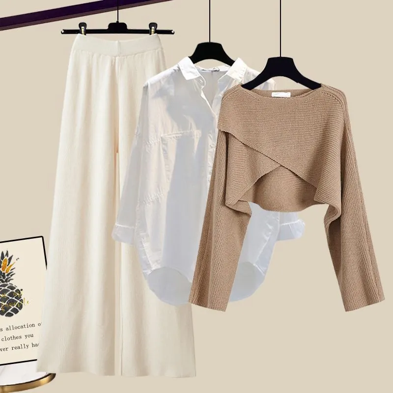 ISOBEL | Elegant Three-Piece Knit Set