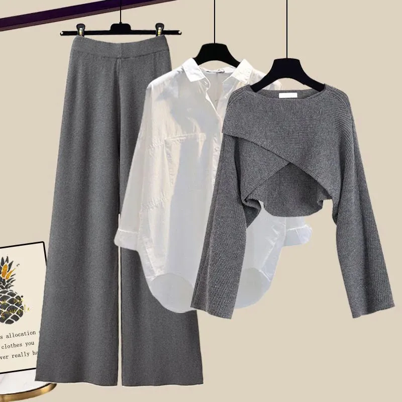 ISOBEL | Elegant Three-Piece Knit Set