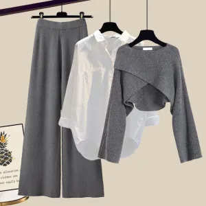 ISOBEL | Elegant Three-Piece Knit Set