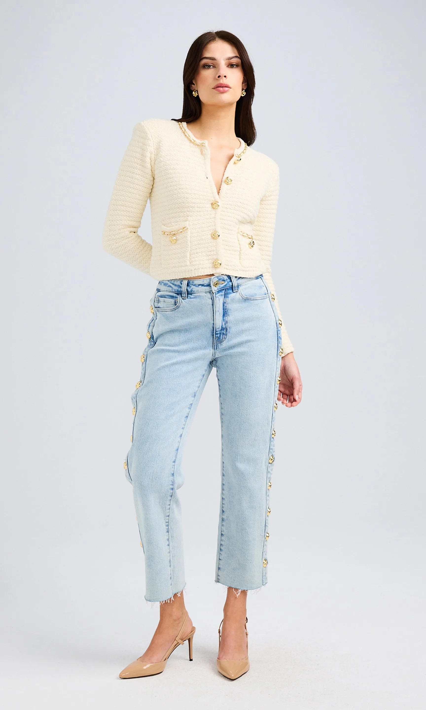 Kelly Chain Cardigan