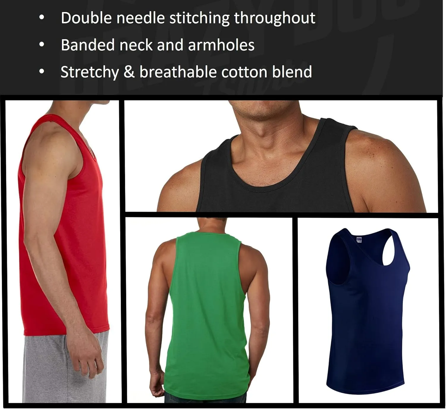 Mens It's Not Going to Lick Itself Fitness Tank Funny Christmas Candycane Graphic Tanktop