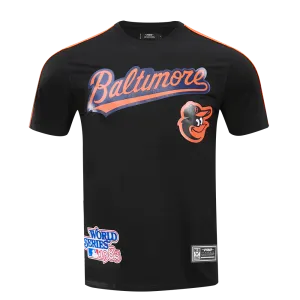 MLB BALTIMORE ORIOLES LOGO PRO TEAM MEN'S TAPING TOP (BLACK)