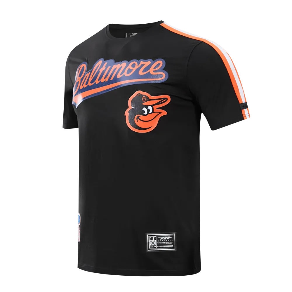 MLB BALTIMORE ORIOLES LOGO PRO TEAM MEN'S TAPING TOP (BLACK)