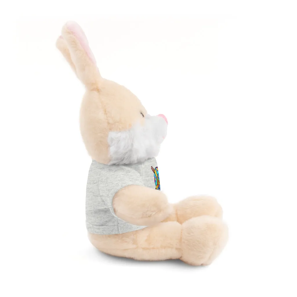 Multicolored Melted Popsicle Stuffed Animals with Tee