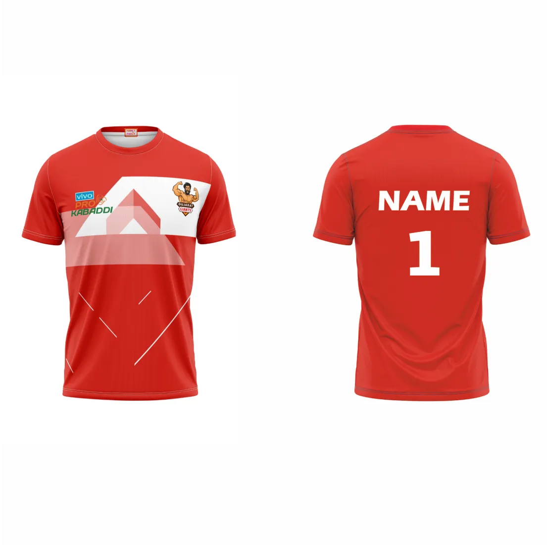 Stylish Gujarat Giants Kabaddi Team Jersey - Authentic Design