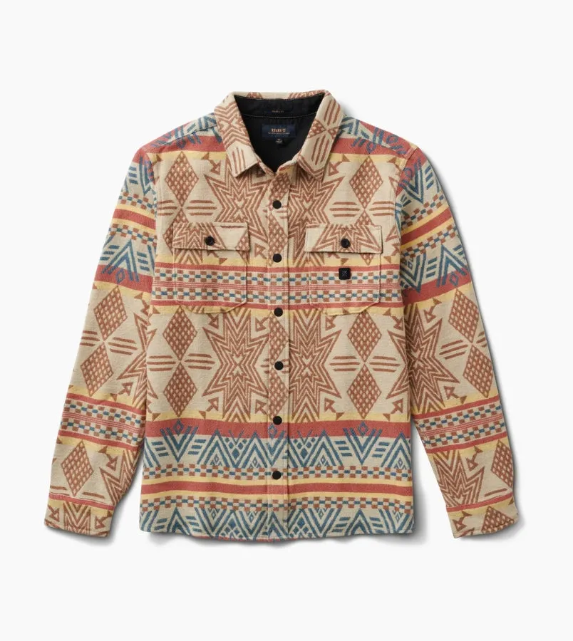 Nordsman Teton Jacquard Organic Long Sleeve Flannel