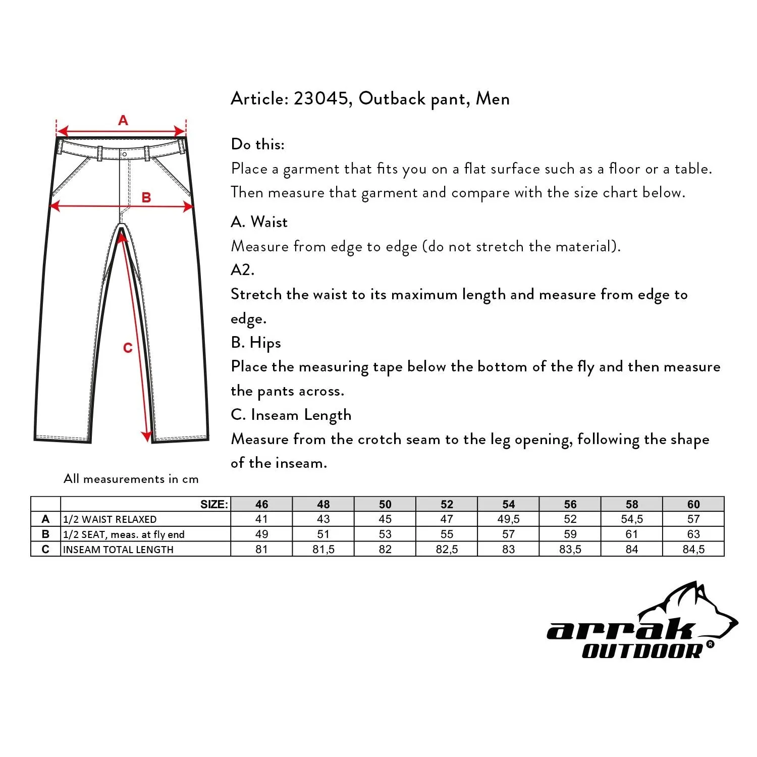 Outback Pants Men (Green)