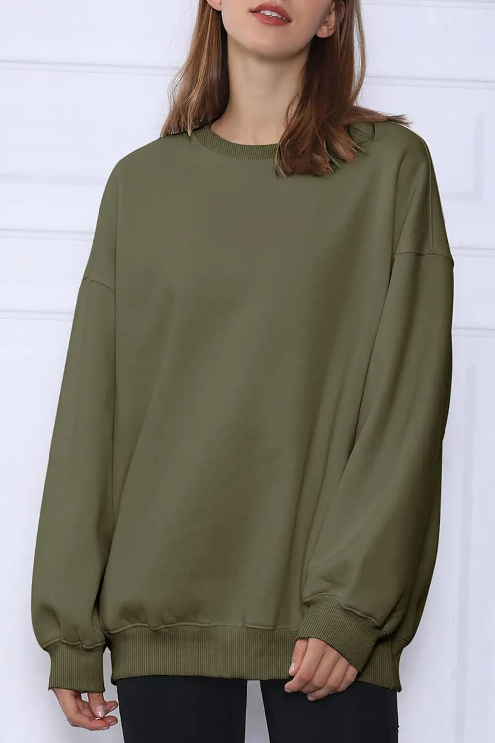 Oversized Sweatshirts for Women Hoodies Crewneck Fall Winter Outfits Pullover Sweaters Clothes Fashion 2024