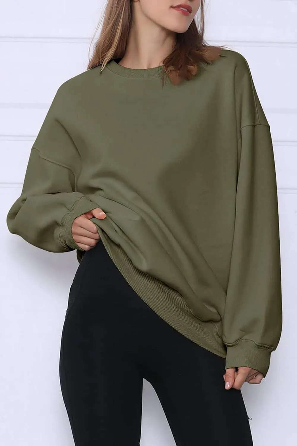 Oversized Sweatshirts for Women Hoodies Crewneck Fall Winter Outfits Pullover Sweaters Clothes Fashion 2024