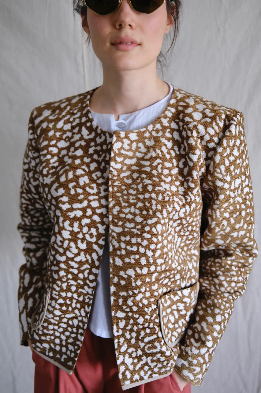 Petite Vest. Leo vert
