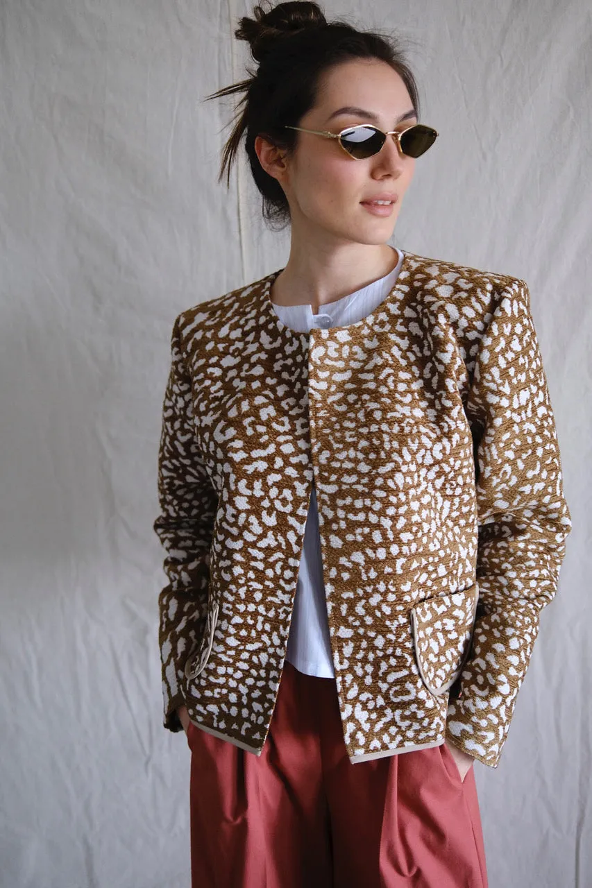 Petite Vest. Leo vert