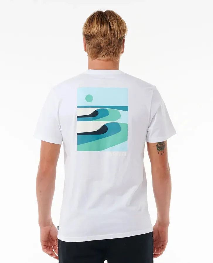 Rip Curl Surf Revival Lined Up Tee