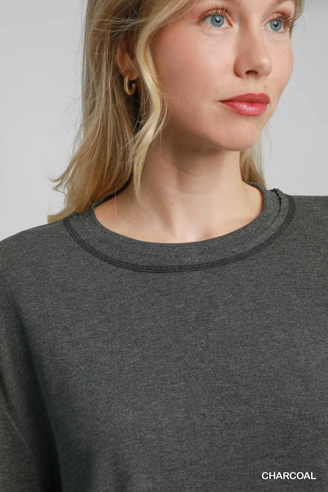 Seasonal Basics Tee - Charcoal