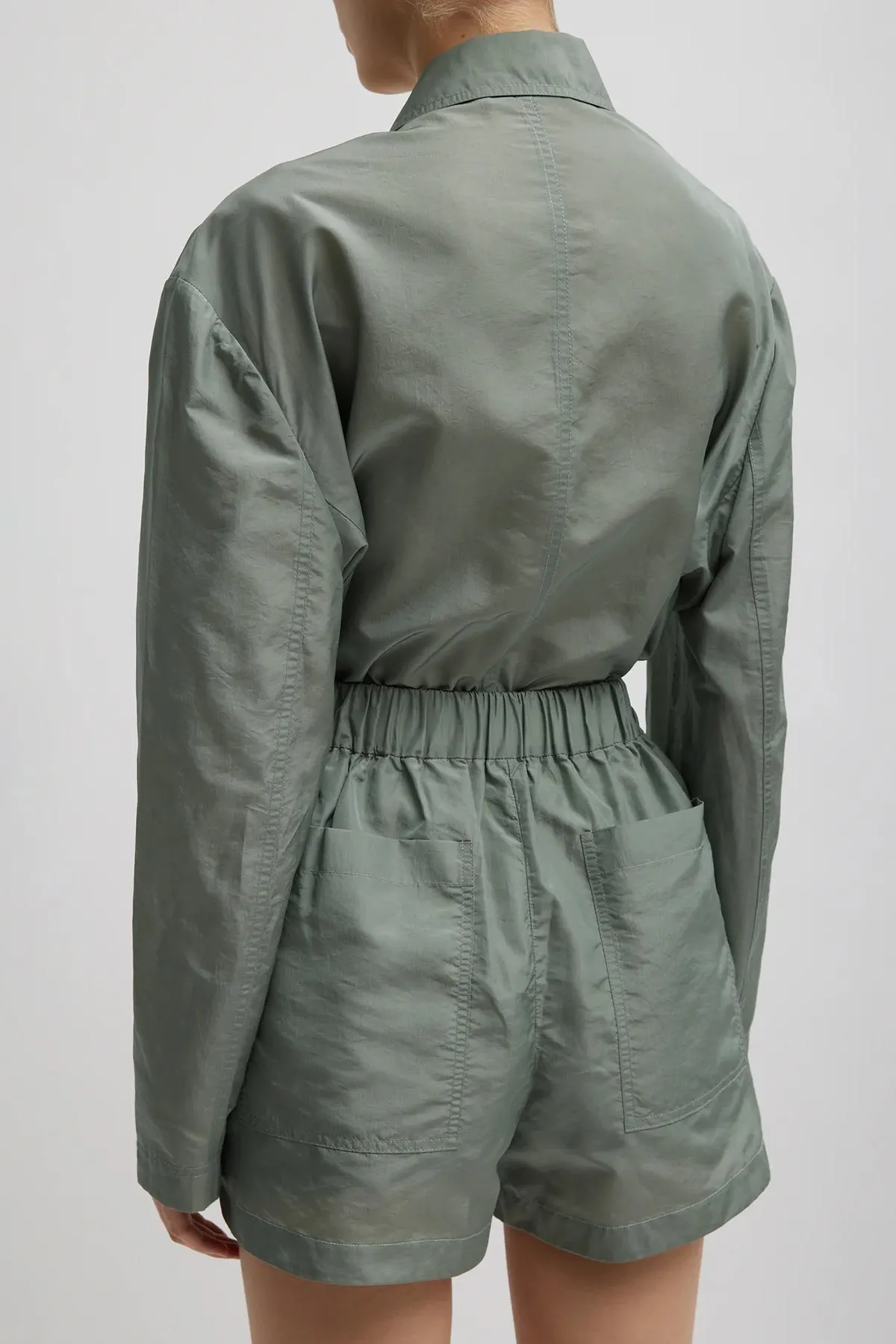 Shorts Pull On in Pumice Grey