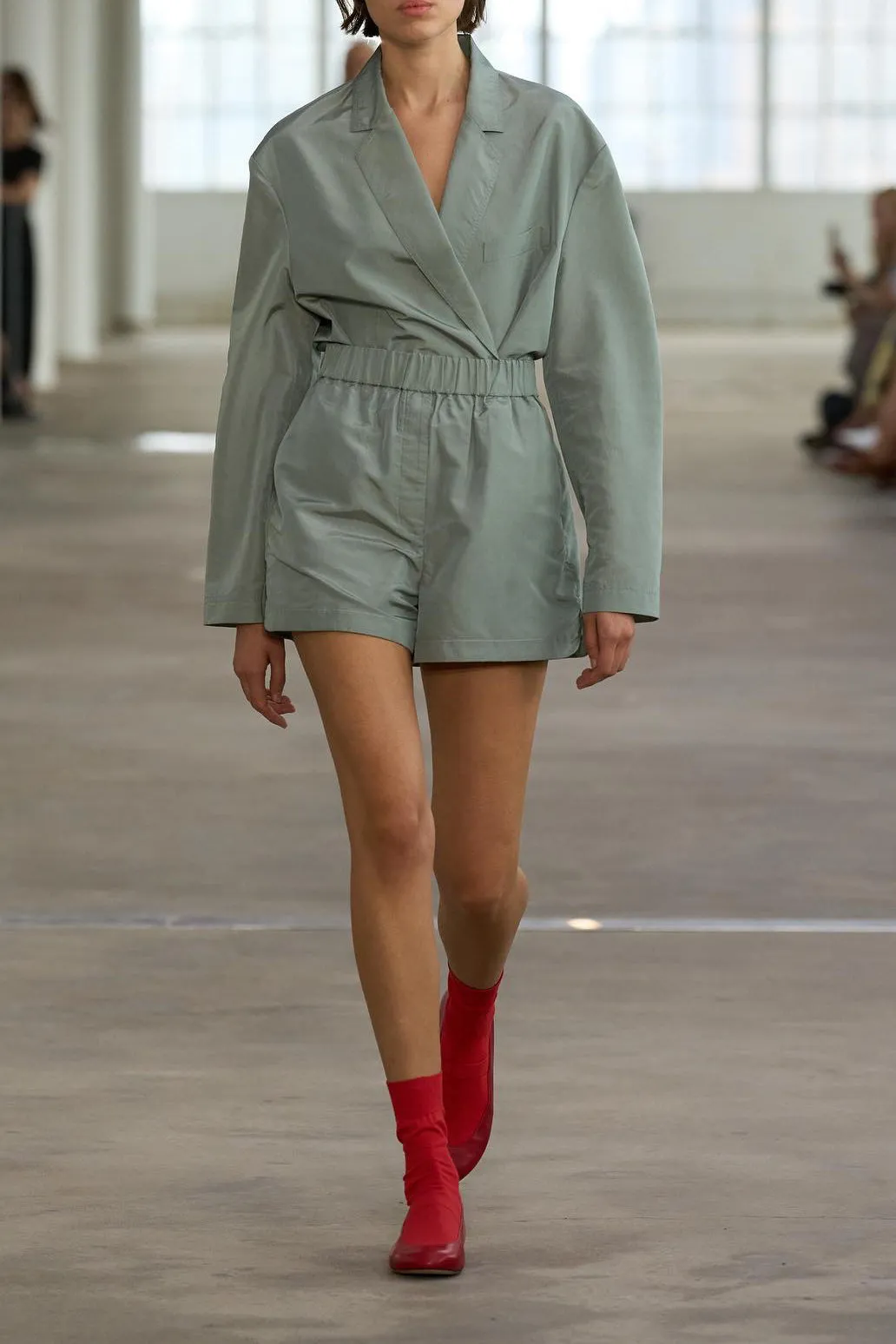 Shorts Pull On in Pumice Grey