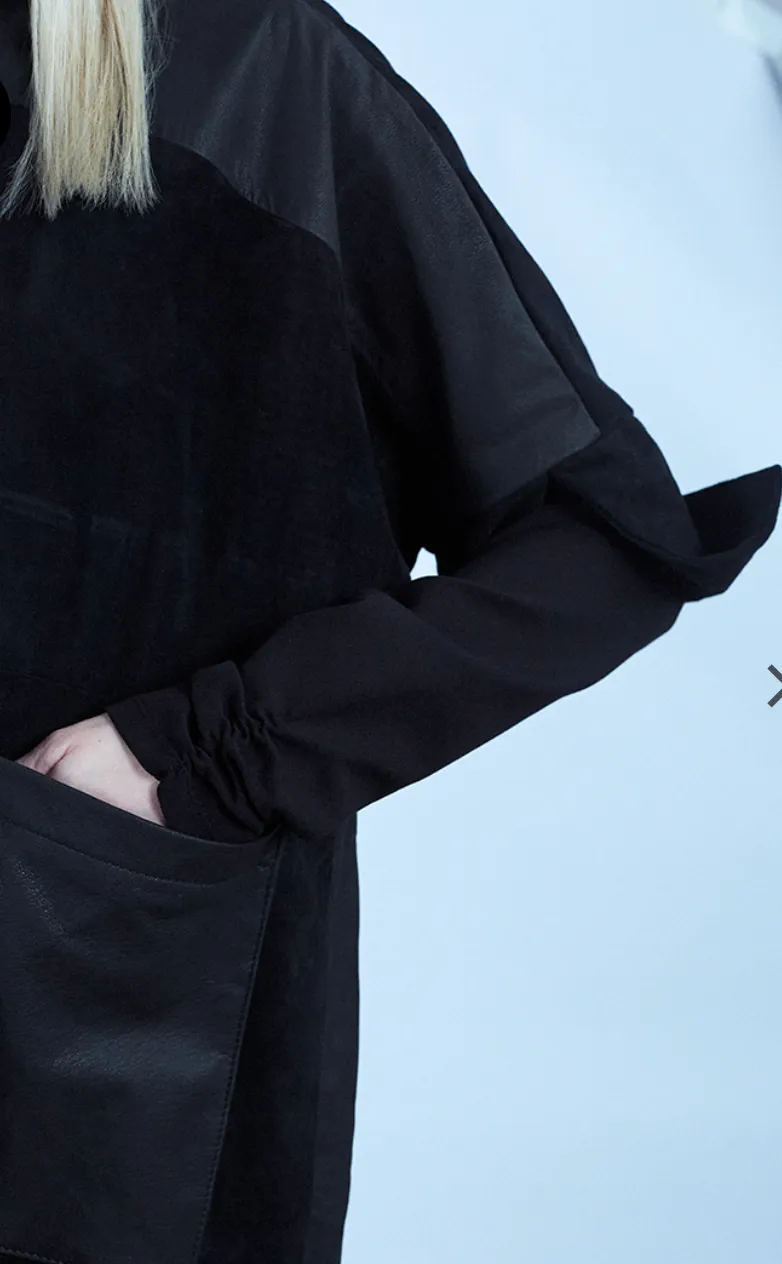 Black Premium Leather Jacket - Skinstranger Collection
