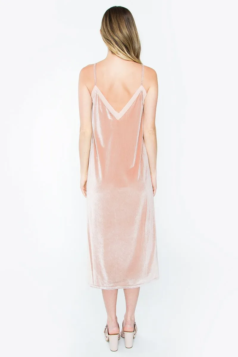 Trista Velvet Maxi Dress
