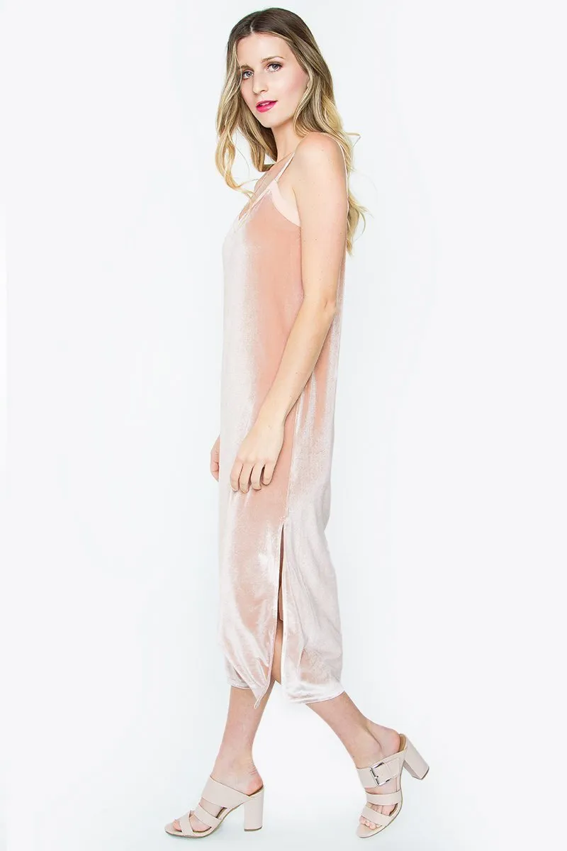 Trista Velvet Maxi Dress