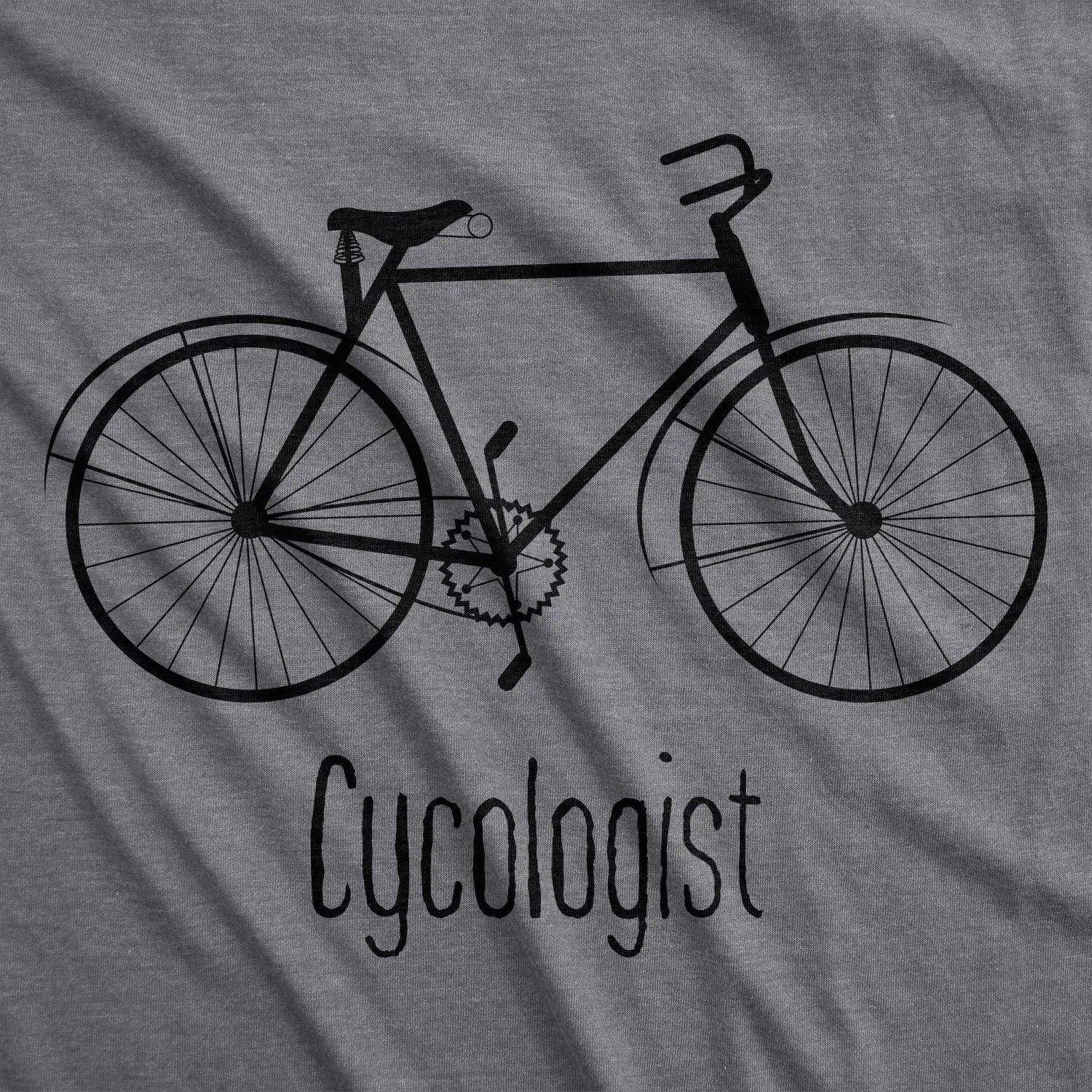 Womens Cycologist Funny Psychology Biking Cyclist Gift for Biker Graphic Sarcasm