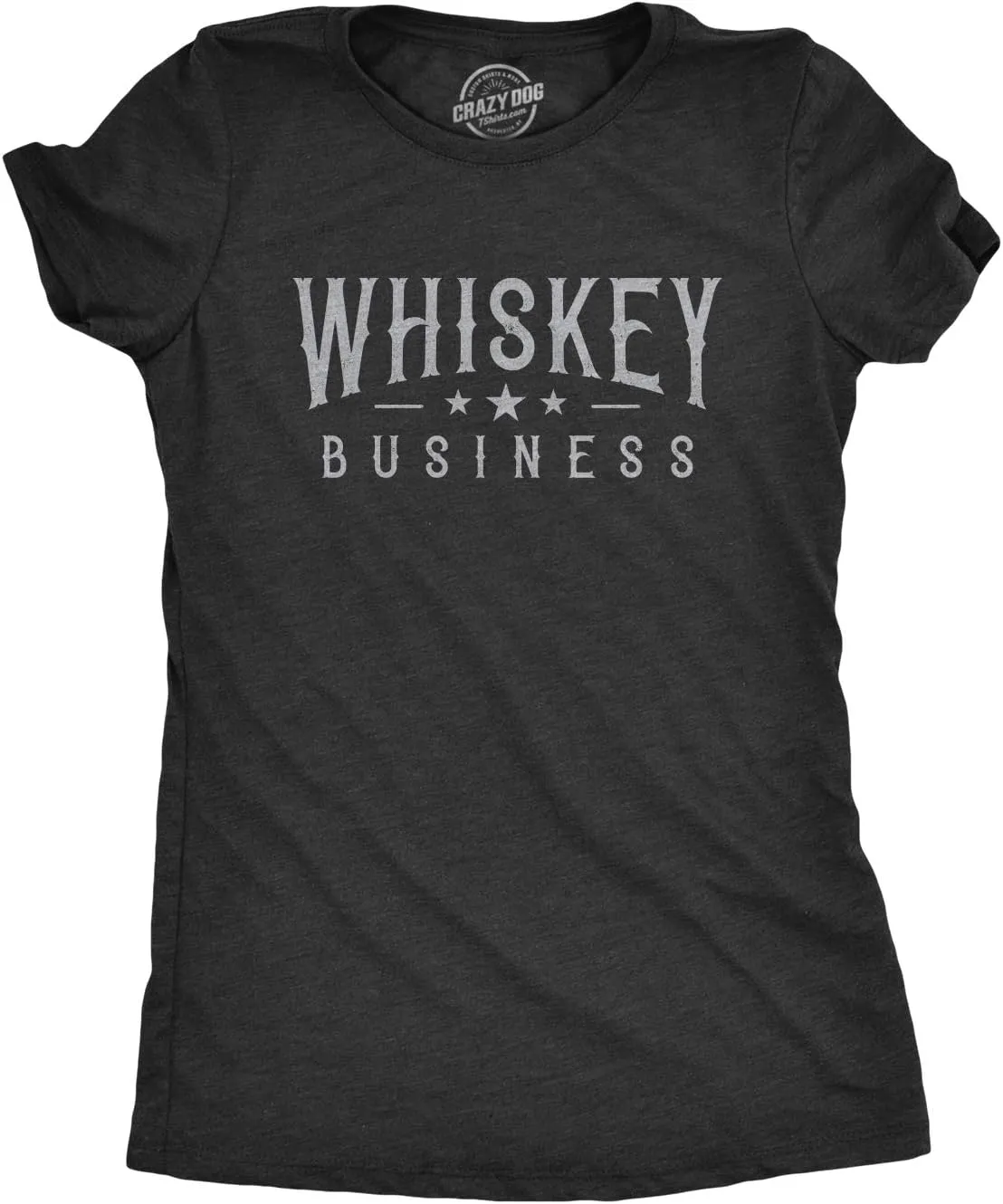 Womens Whiskey Business T Shirt Funny Drinking Drunk Party Vintage Graphic Tee
