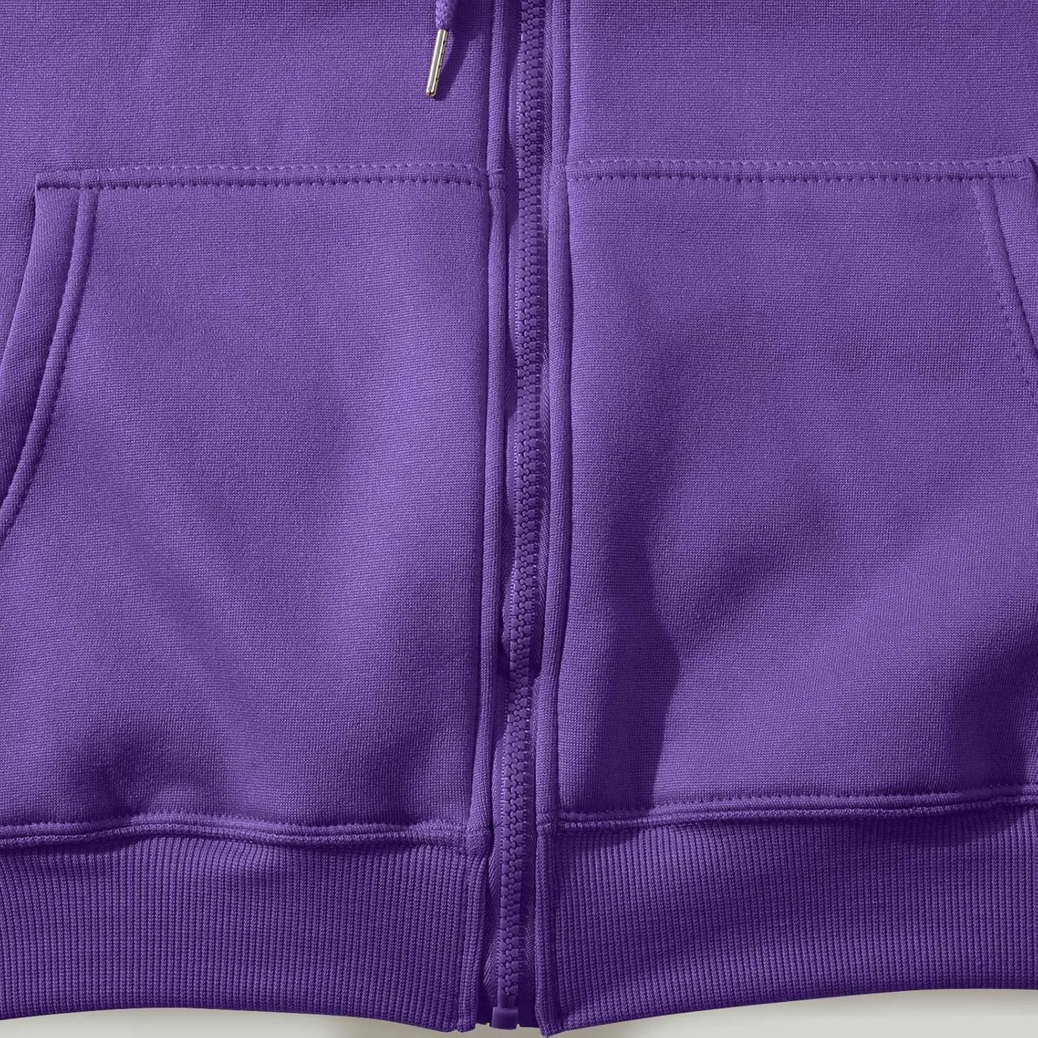Zip Up Hoodie Women Long Sleeve Oversized Fleece Sweatshirt Comfy Fall Fashion Hooded Jackets Pullover with Pocket